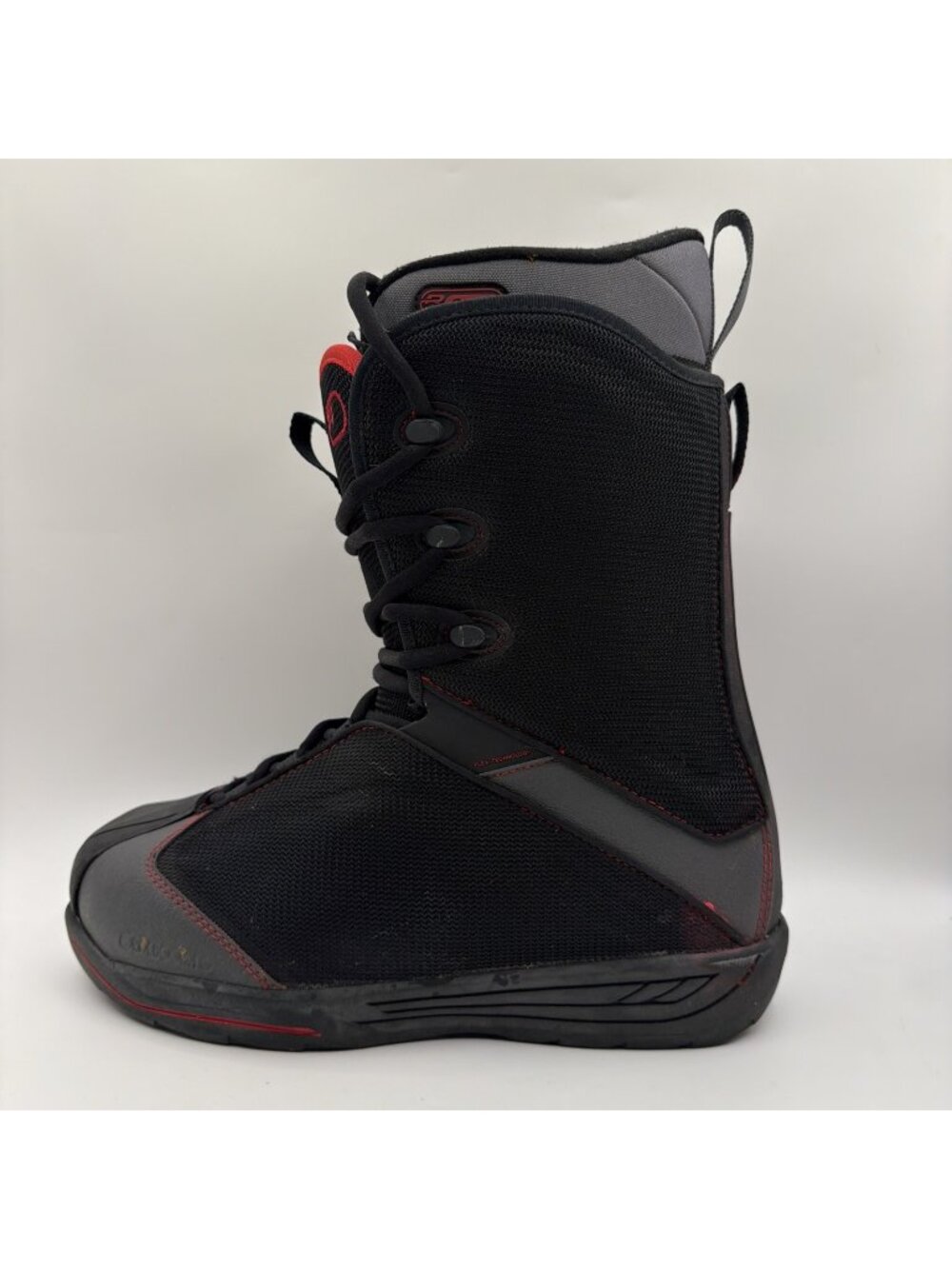 Ride Men's Orion Limo Black Round Toe Lace-Up Winter Snowboard Boots Size 10.5